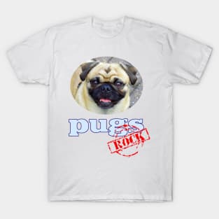 Pugs Rock! T-Shirt